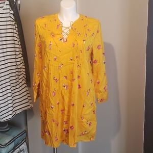 Bright spring and summer ready shirt-dress